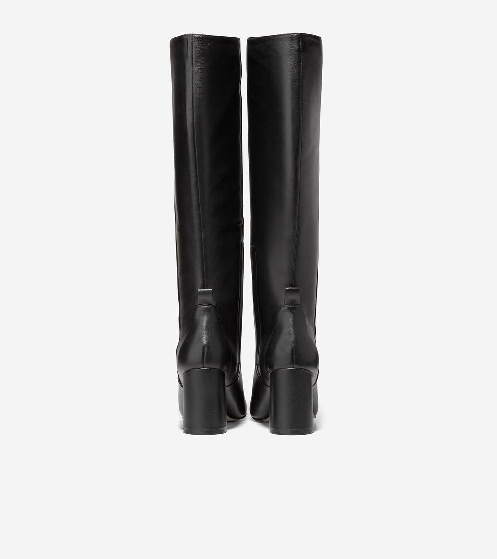 CHRYSTIE SQUARE TOE TALL BOOT 75MM